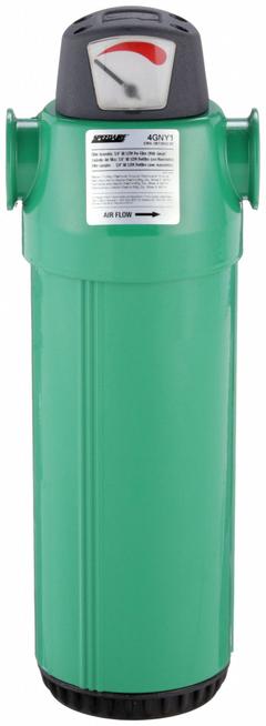 SPEEDAIRE Compressed Air Filter: 5 micron, 3/4 in NPT, 88 cfm, 290 psi Max Op Pressure, 4GNY1. Key specifications — attr241482: Yes; attr110918: Yes; attr110926: Aluminum; attr110904: SPEEDAIRE.