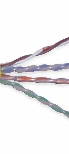 GENSPEED Category Cable: 1,000 ft Cable Lg, 23 AWG, Riser, Yellow, PVC, Std, 7133802, 6, Unshielded. Key specifications — Conductor Gauge: 23 AWG; Jacket Material: PVC; Brand: GENSPEED; Pairs Separation: Standard.