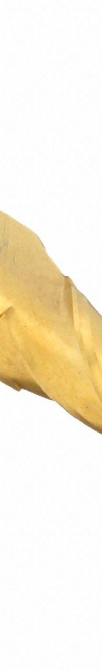 CLEVELAND Square End Mill: High Speed Steel, TiN Coated, 4 Flute, 13/32" Mill Dia, 2-3/4" LOC (MPN C33445)