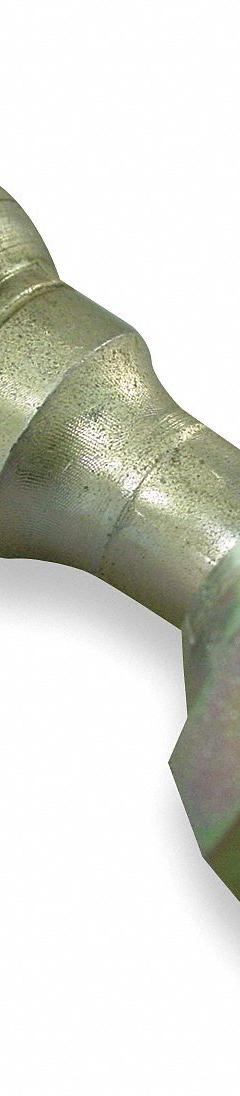 AEROQUIP Hydraulic Crimp Fitting: Steel x Steel, 45° Elbow, -10 For Hose Dash Size, ORS x Crimp (MPN 1AA10FRA10). Key specifications — Fitting Gender: Female x Genderless; Fitting Connection Type: ORS x Crimp; For Hose Dash Size: -10; Thread Size: 1"-14; Brand: AEROQUIP.
