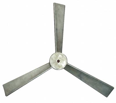 Dayton Propeller: Clockwise Facing Discharge, 30 in Propeller Dia. (In.), 3 Blades - HVAC and Refrigeration