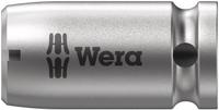 WERA TOOLS Ratchet Adapter: 1/4 in Drive Size, 1/4 in Drive Ratchets, 1 in Overall Lg, 5 Pieces (MPN 05042605001). Key specifications — attr1205628: 1/4 in Drive Ratchets; attr1205646: WERA TOOLS.