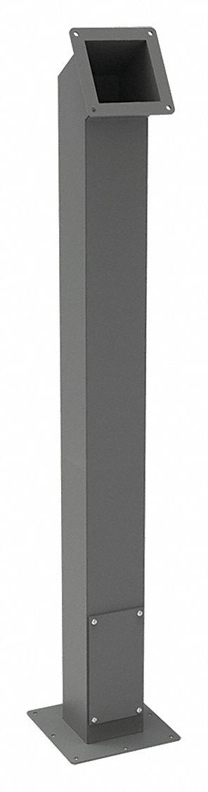 HOFFMAN Pedestal Column: Steel, 41 in Overall Ht, 4 in Overall Wd - Pedestals