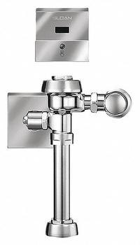 SLOAN Automatic Flush Valve: Royal, 1.6 gpf Gallons per Flush, Electric, 11 1/2 in Rough-In, Exposed (MPN Royal 111 ESS). Key specifications — Spud Location: Top; Brand: SLOAN.