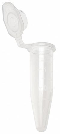 APPROVED VENDOR Microcentrifuge Tube: Microcentrifuge Tube, Polypropylene, 1.5 mL Capacity - mL (MPN 229441). Key specifications — Brand: APPROVED VENDOR; Graduated: Yes; Closure Color: Colorless; Includes Closure: Yes; Body Color: Natural; Bottom Shape: Conical; Body Material: Polypropylene.