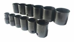 ABILITY ONE Impact Socket Set: 3/8 in Drive, 12 Piece, 6-Point, SAE, 5/16 in to 1 in (MPN 5130-01-650-3990). Key specifications — attr1224269: 3/8 in; attr1204685: Tether Ready; attr1204650: 5/16 in to 1 in; attr1204688: ABILITY ONE; attr1206170: Standard Sockets.