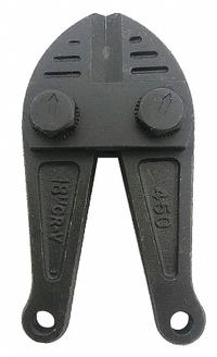 WESTWARD Replacement Blade Set: For 1/4 in Max Dia Soft Steel, For 1/4 in Max Dia Medium Steel (MPN 22UN83). Key specifications — attr308360: 22UN80; attr324820: WESTWARD.