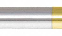 APPROVED VENDOR Ball End Mill: Carbide, TiN Coated, Double End, 4 Flute, 1/2" Mill Dia, 5/8" LOC (MPN 242-001121)