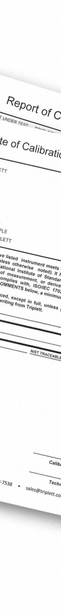 TRIPLETT Digital Psychrometer: Onboard, Included, Ambient Temp/Dew Point/Humidity/Wet Bulb (MPN RHT80BT-NIST). Key specifications — attr1107597: TRIPLETT; attr1134764: Included.