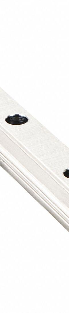 Profile Ball Rail: 20, 280 mm Overall Lg, 20 mm Overall Wd, 19 mm Overall Ht, Steel, 6 Rail Holes (MPN 521H20A+280). Key specifications — Brand: THOMSON; Size: 20; Nominal Rail Size: 20.