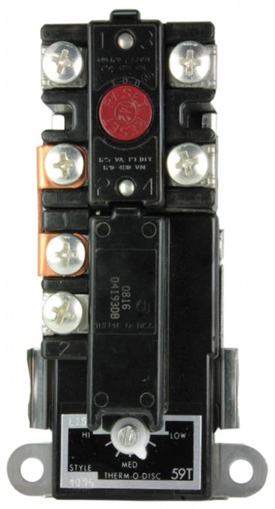 RHEEM Replacement Thermostat: Electric, SP11234 - Plumbing