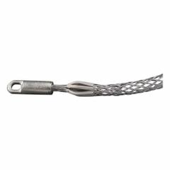 LEVITON Pulling Grip: 1 in to 1.5 in, 16,000 lb Breaking Strength, 32 in Mesh Lg, Rotating Eye (MPN L8604-100). Key specifications — Cable Dia. Range: 1 in to 1.5 in; Material: Galvanized Steel; Color Code: Silver; Eye Style: Rotating; Brand: LEVITON.