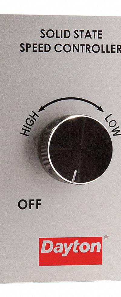 Dayton Speed Control: Dial - Dial Fan Speed Controls