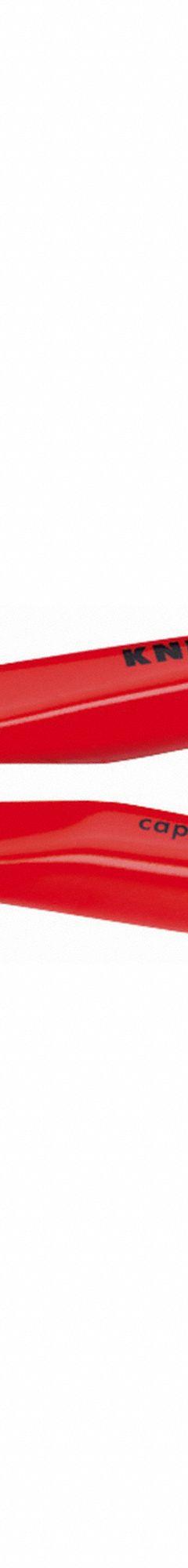 KNIPEX End Cutting Nippers: 5 1/2 in Overall Lg, For 0.16 in Max Wire Thick, 10 1/2 in Jaw Wd (MPN 67 01 140). Key specifications — attr308479: Plastic; attr308478: Chrome Vanadium Steel; attr324866: KNIPEX.