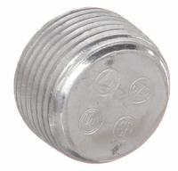 Blank Plugs - Haz Loc: Aluminum, Plain, 1 1/2 in Trade Size, NPT, Male to Male (MPN PLG-150A). Key specifications — Brand: APPLETON ELECTRIC.