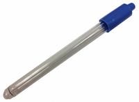 SENSOREX Electrode: SG200C, pH, 0 to 14 pH, Round, 0.76 m Cable Lg, BNC, Single, 1/2 in Overall Dia. Key specifications — Manufacturer Part Number: SG200C; Product Type: Electrode; Junction: Single; Connection Type: BNC; Test Parameters: pH; Tip Shape: Round; Material: Glass; Range: 0 to 14 pH.