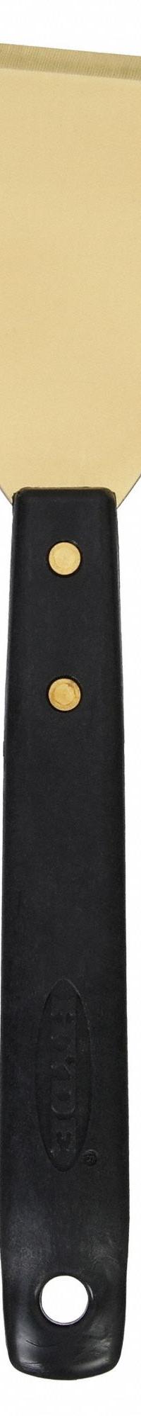 HYDE Scraper: Bld. Mat. Brass, Hdl. Mat. Polypropylene, Stiff, Straight Bld. Shape (MPN 12055). Key specifications — attr1004902: HYDE; attr1014703: Plastic; attr1017570: Standard End; attr1029655: Straight; attr1034073: Straight.
