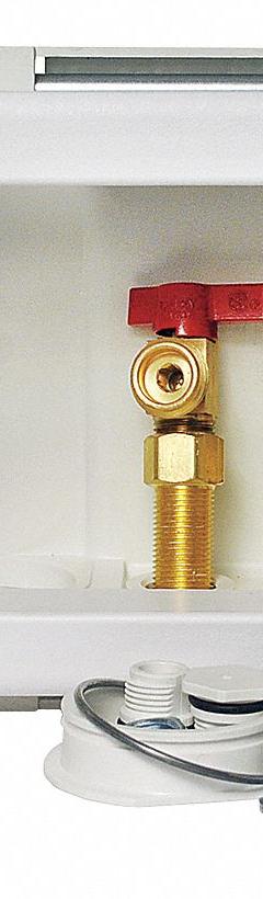 OATEY Outlet Box: PEX F1960, 1/4 in Turn, Adj, 8.33 in Box Wd, 5.5 in Box Ht (MPN 38473). Key specifications — Valve Connection: 1/4 in Turn; Inlet Connection: PEX F1960; Drain Location: Adjustable; Brand: OATEY.