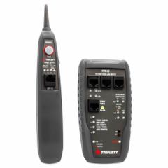 TRIPLETT Cable Tester: TVR1G, TVR1G Light/TVR1G Sound, Opens/Shorts/Split Pairs, RJ45, RJ45, LED. Key specifications — Adapters Included: RJ45; Data Logger: No; Wire Mapping Detections - New: Split Pairs; IP Rating: Not Rated; Alert Type: Sound; Connector Type: RJ45; Manufacturer Part Number: TVR1G; Testing Functions: Continuity Testing.