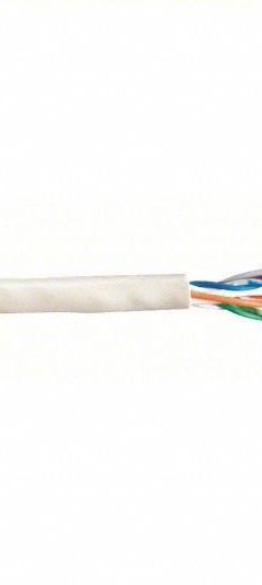 GENSPEED Category Cable: 1,000 ft Cable Lg, 24 AWG, Plenum, White, PVC, Std, 5131361E, 5e, 4 Pairs. Key specifications — Conductor Gauge: 24 AWG; Jacket Material: PVC; Brand: GENSPEED; Pairs Separation: Standard.