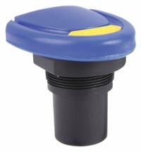 FLOWLINE Noncontact Ultrasonic Level Sensor: 2 in NPT, 3 3/8 in Antenna Dia, 393.6 in Range, NPT (MPN LU29-01). Key specifications — Brand: FLOWLINE; Max. Voltage: 24V DC; Output Voltage Range: 4 to 20mA; Accuracy: +/-0.2% of Range; Display Type: None.
