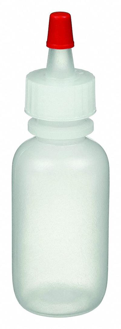 DYNALON Dropper Bottle: LDPE, 180 mL, 6 fl oz, No Label, Closure Material: LDPE Cap - LDPE Dropper Bottles