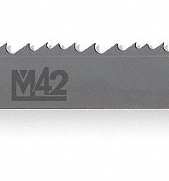 MORSE Band Saw Blade: Bi-Metal, M42, Mild Carbon/Steel Alloy, 21 ft 6 in, 1 1/2 in Blade Wd, 2/3 (MPN ZWEN635C23M42PR-21' 6"). Key specifications — attr1211722: 21 ft 6 in; attr1099499: 2/3.