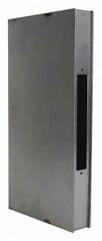 KEEDEX Weldable Gate Box: Weldable Gate Box, Steel, 1 Mounting Holes, Hardware Included, Silver (MPN K-BXMOR8155). Key specifications — Brand: KEEDEX; Color: Silver; Finish: Unfinished; Hardware Included: Yes; Material: Steel; Product Type: Weldable Gate Box.