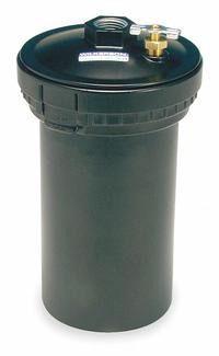 WILKERSON Automatic Drain Valve: 1/2 in NPT Pipe Size, 1/8 in Drain Outlet Dia., 32° to 150°F, Zinc (MPN X01-04-M00)