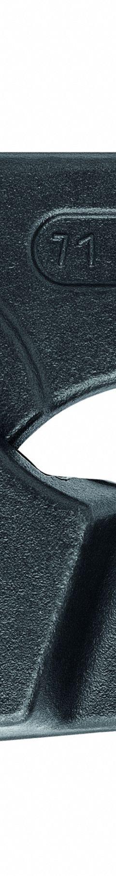 KNIPEX Replacement Concrete Mesh Head: For 7/16 in Max Dia Medium Steel, 3JXJ4 (MPN 71 89 950). Key specifications — attr308360: 3JXJ4; attr324820: KNIPEX.