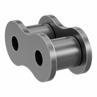 Dayton Roller Link: For Std Roller Chains, 60, Single Strand, 3/4 in Pitch, Steel - Roller Links for ANSI Standard Chains