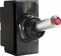 CARLING TECHNOLOGIES Toggle Switch: 2 Position, 3 Connections, SPST, Quick Connect Tab Connection (MPN LT-1511-610-012). Key specifications — AC Contact Rating: 15 A @ 125 V; Switch Function Configuration: On/Off; Brand: CARLING TECHNOLOGIES; Series: LT; Horsepower: 3/4 hp.