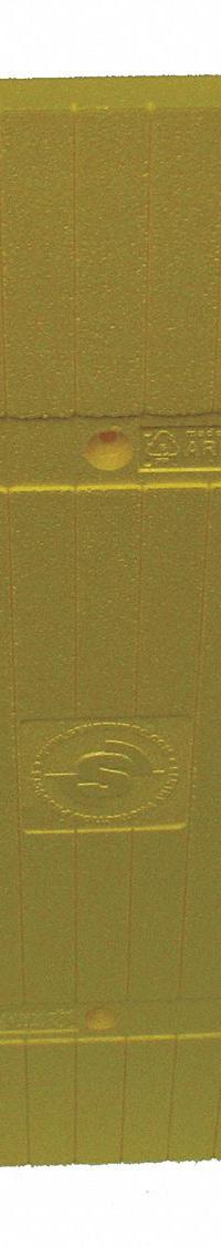 SENTRY Column Protector: 24 in, 24 in, Square, 24 in Compatible Column Dia, 39 1/4 in Overall Ht (MPN PSP-050-Y-CTN). Key specifications — Color: Yellow; Maximum Compatible Column Length: 24 in; Brand: SENTRY; Material: ARPRO®.