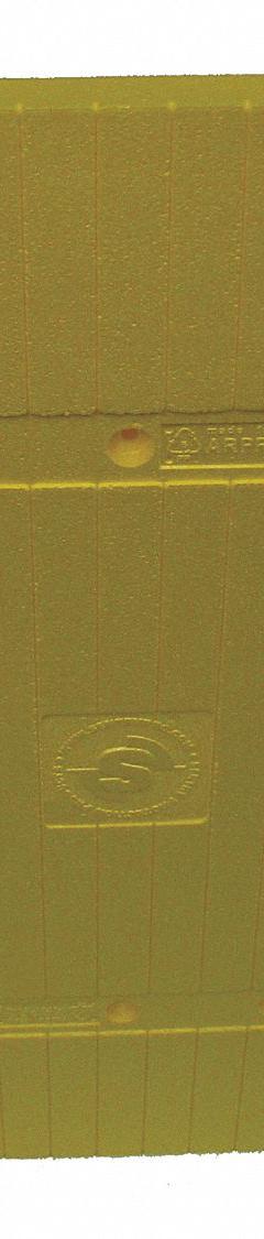 SENTRY Column Protector: 24 in, 24 in, Square, 24 in Compatible Column Dia, 39 1/4 in Overall Ht (MPN PSP-050-Y-CTN). Key specifications — Color: Yellow; Maximum Compatible Column Length: 24 in; Brand: SENTRY; Material: ARPRO®.