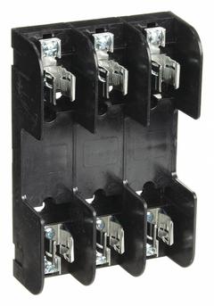 MERSEN Fuse Block: Open Block Design, 3 Pole, 600 V AC, Pressure Plate, Non-Indicating (MPN 60328). Key specifications — attr233046: MERSEN.