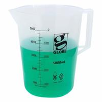 APPROVED VENDOR Beaker: Low Form, Printed Graduation, Polypropylene, Translucent, 5,000 mL (MPN 3654-5M). Key specifications — Clarity: Translucent; Graduation Style: Printed; Body Color: Colorless; Brand: APPROVED VENDOR; Product Type: Beaker; Includes Graduations: Yes; Beaker Type: Low Form.