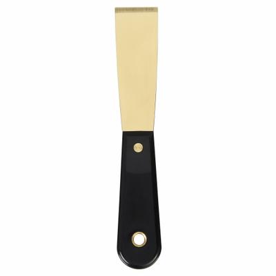 WESTWARD Scraper: Bld. Mat. Brass, Hdl. Mat. Polypropylene, Stiff - Standard Scrapers
