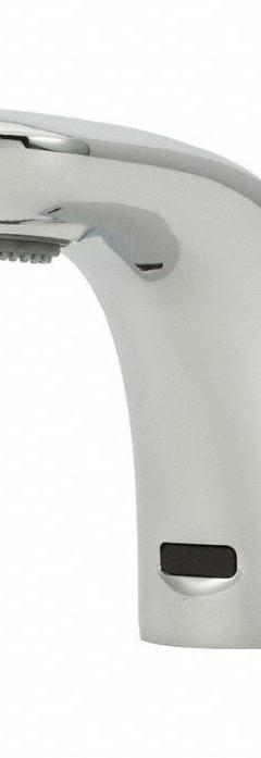 ZURN Sensor Faucet: Cumberland®, Brass, Polished Chrome Finish, Centerset, Battery, NPSM (MPN ZG6956-E). Key specifications — Brand: ZURN; Includes: Electronic Box; Series: Cumberland®.