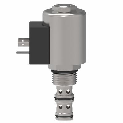 CHAR-LYNN Solenoid Valve: Two Positions, Normally Open, Three-Way, C-8-3 Valve Cavity Size - Solenoid Cartridge Valves