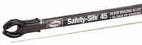 HARRIS Brazing Alloy: High Silver, 45%, BAg-5, 1/16 in x 18 in, Bare, Safety-Silv 45, 5 PK (MPN 45318LMPOP). Key specifications — Manufacturer Part Number: 45318LMPOP; Brand: HARRIS; pack-container: 5/pk.