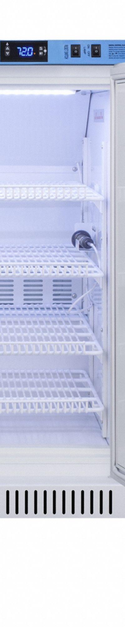 ACCUCOLD Controlled Room Temperature Cabinet: 115V AC, 68°F to 77°F, 23 3/8 in Overall Wd - Controlled Room Temperature Cabinets