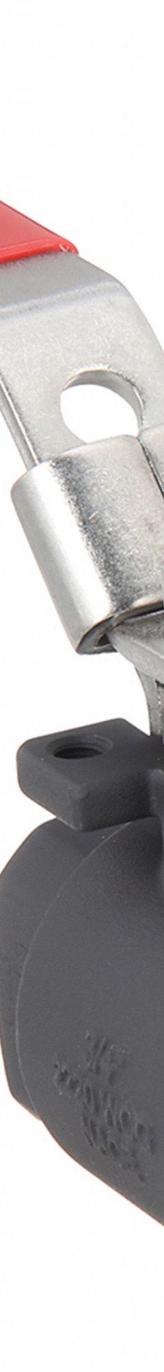 KECKLEY Manual Two-Way Ball Valve: 3/4 in, Carbon Steel, Straight, FNPT x FNPT, Full Port Ball Port (MPN BVS2THFCSRGSL-075). Key specifications — Brand: KECKLEY; Handle: Locking Lever.
