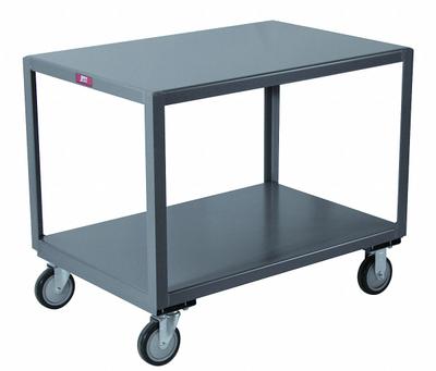 APPROVED VENDOR Work Table: Fixed Ht, Steel, 36 in x 25 in - Steel-Top Mobile Worktables