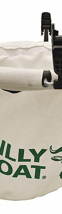 BILLY GOAT Replacement Turf Bag with Ring: Mesh, Compatible Mfr No. QV550H (MPN 831617). Key specifications — Product Type: Vacuum Bag; Compatible Manufacturer Number: QV550H; Material: Mesh; Brand: BILLY GOAT.