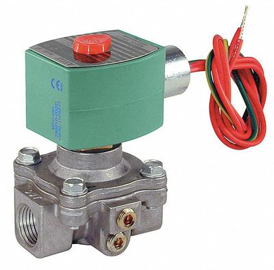 REDHAT Solenoid Valve: 2-Way, Configurable, 1/2 in Pipe Size, 110V AC/120V AC - 2-Way/2-Position, Configurable Solenoid Valves