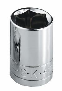 SK PROFESSIONAL TOOLS Socket: SAE, 1/2 in Drive Size, 3/4 in Socket Size, 6-Point, Std, Chrome (MPN 41124). Key specifications — attr1204417: SK PROFESSIONAL TOOLS; attr1204392: Chrome.