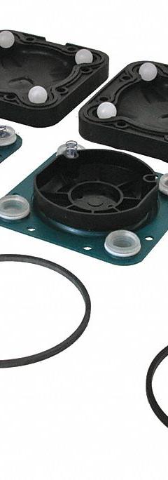FILL-RITE Diaphragm Pump Repair Kit: Diaphragm Pump Repair Kit, 400KTH1457, FR410B/FR450B, Fill-Rite. Key specifications — Wetted Materials: 410 Stainless Steel/EPDM/Hytrel/Nickel Alloy/Nitrile/Polypropylene; Includes: (6) Thread Screws; Product Type: Diaphragm Pump Repair Kit; Manufacturer Part Number: 400KTH1457; Brand: FILL-RITE; Compatible Pump Type: Fuel Transfer Pump; Chemical Compatibility: Oil; Compatible Manufacturer Model Number: FR450B.