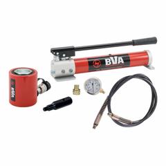 BVA HYDRAULICS Stroke Cylinder: 30 ton Cylinder Nominal Capacity, 30 ton Capacity with Attachments (MPN SP10-3002L). Key specifications — attr96685: CS3814; attr98870: BVA HYDRAULICS; attr96682: 2-3/8 in; attr96683: HL3002; attr96684: P1000; attr1160276: Pump and Cylinder Set.