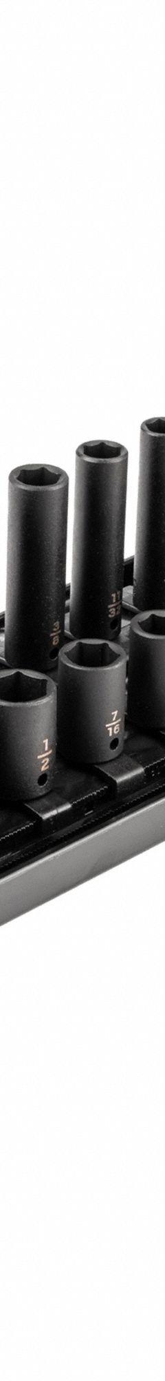 TEKTON Impact Socket Set: 1/4 in Drive Size, Small Set (0-50 pieces) Set Size, 26 Pieces, SAE (MPN SID90200). Key specifications — attr1204251: TEKTON; attr1215453: 1/4 in; attr1215454: 5/32 in to 11/16 in; attr1224229: Friction.