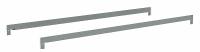 TENNSCO Shelf: 42 in x 12 in, 550 lb Load Capacity, Gray, Shelf (MPN ZAES-4212). Key specifications — Includes: (2) Beams; Shelf Configuration: Single Straight; Color: Gray; Frame Material: Steel; Brand: TENNSCO; Frame Finish: Zinc Plated; Product Type: Shelf.